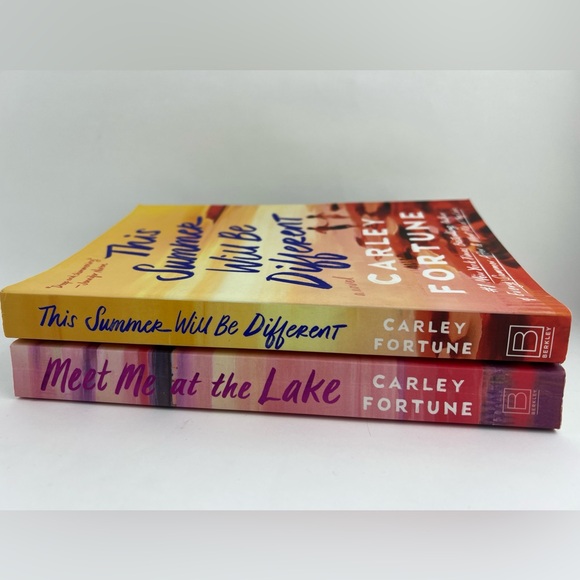 Set Of 2 books by Carley Fortune This Summer Will Be Diff. & Meet Me At The Lake - Picture 10 of 10